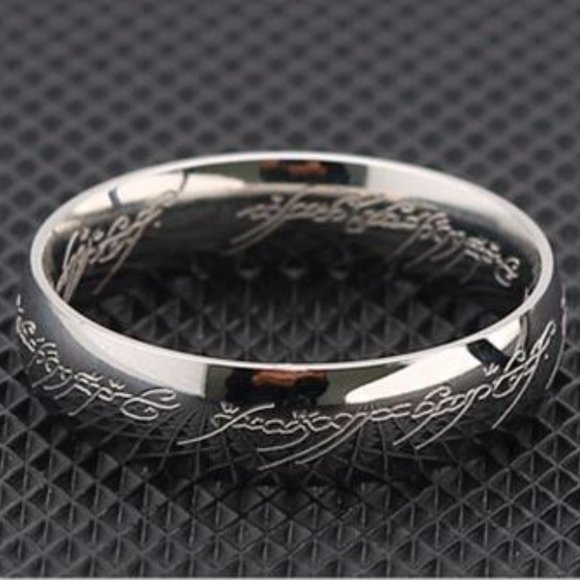 Jewelry Lord Of The Rings The One Ring Replica 6mm